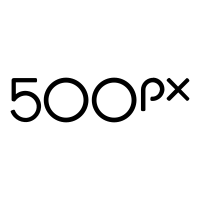 Scalable Vector Graphics (SVG) logo of 500px.com