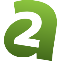 Scalable Vector Graphics (SVG) logo of a2hosting.com