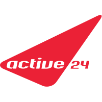 Scalable Vector Graphics (SVG) logo of active24.cz