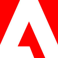 Scalable Vector Graphics (SVG) logo of adobe.com