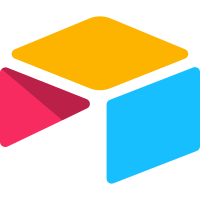 Scalable Vector Graphics (SVG) logo of airtable.com