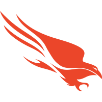 Scalable Vector Graphics (SVG) logo of crowdstrike.com