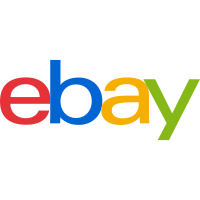 Scalable Vector Graphics (SVG) logo of ebay.com
