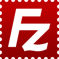 Scalable Vector Graphics (SVG) logo of filezilla-project.org