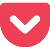Scalable Vector Graphics (SVG) logo of getpocket.com