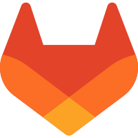 Scalable Vector Graphics (SVG) logo of gitlab.com
