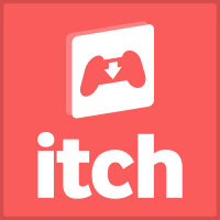 Scalable Vector Graphics (SVG) logo of itch.io
