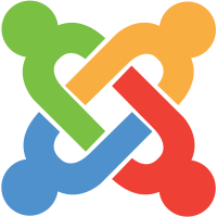 Scalable Vector Graphics (SVG) logo of joomla.com