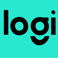 Scalable Vector Graphics (SVG) logo of logitech.com
