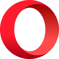 Scalable Vector Graphics (SVG) logo of opera.com