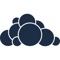Scalable Vector Graphics (SVG) logo of owncloud.com