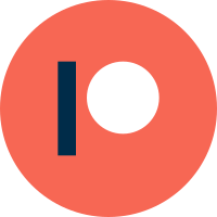 Scalable Vector Graphics (SVG) logo of patreon.com