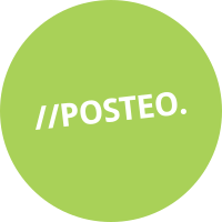 Scalable Vector Graphics (SVG) logo of posteo.de
