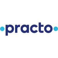 Scalable Vector Graphics (SVG) logo of practo.com