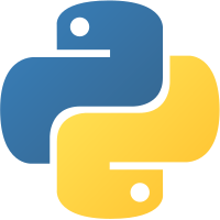 Scalable Vector Graphics (SVG) logo of python.org
