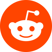 Scalable Vector Graphics (SVG) logo of reddit.com