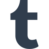 Scalable Vector Graphics (SVG) logo of tumblr.com