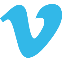 Scalable Vector Graphics (SVG) logo of vimeo.com