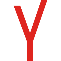 Scalable Vector Graphics (SVG) logo of yandex.com
